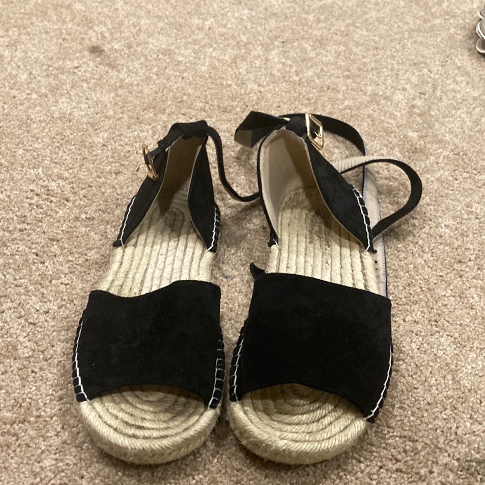 Black SHEIN sandals